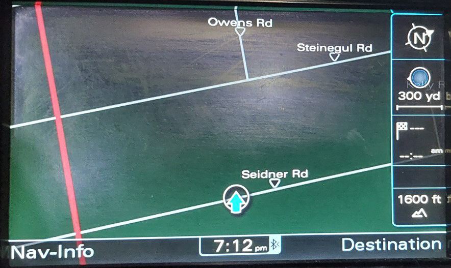 10-17 AUDI A4 S4 A5 Q5 Q7 (B8 8K 8T 8R 4L) GPS NAVIGATION MEDIA DISPLAY SCREEN — exact item pictured